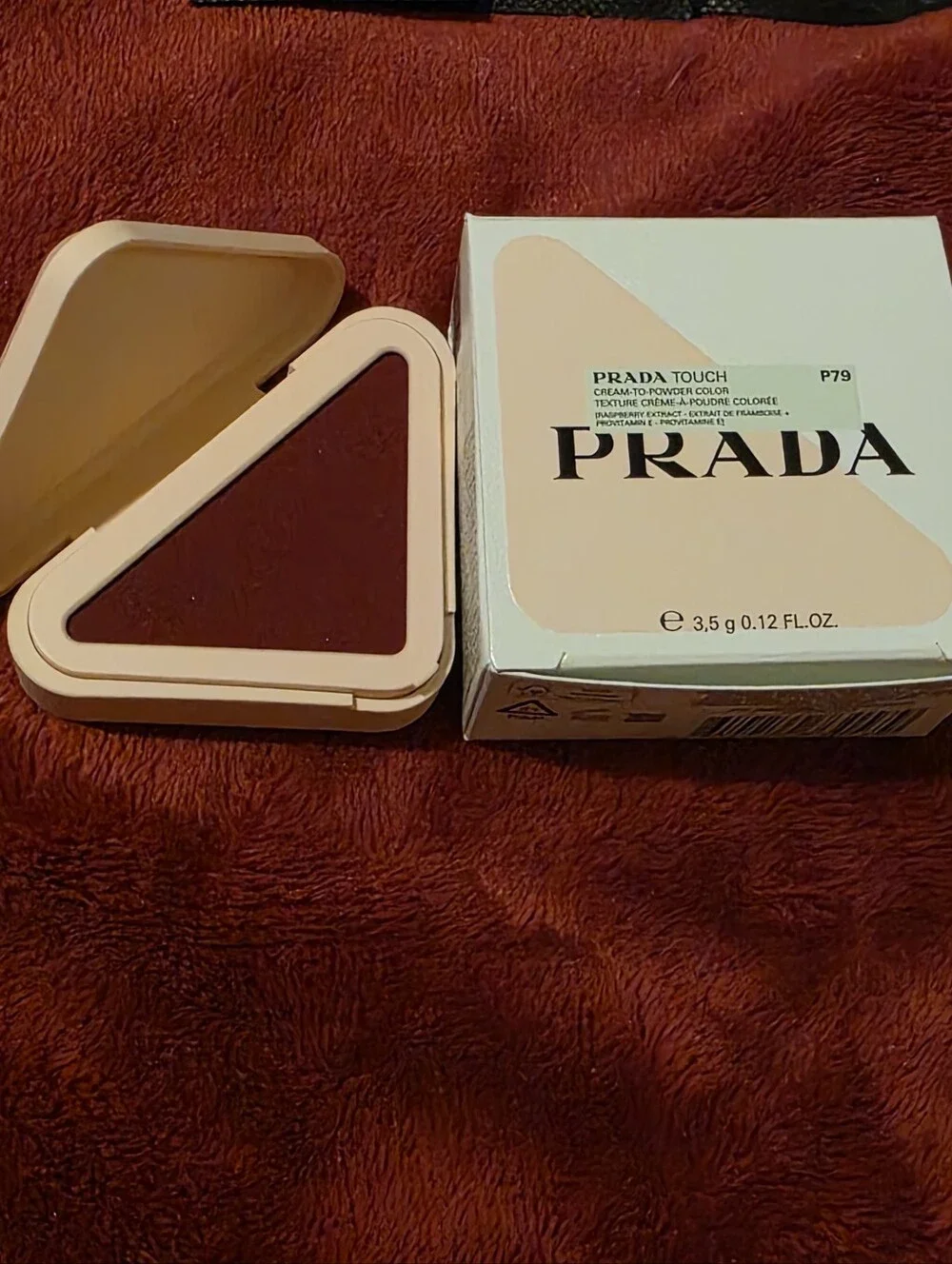 Prada touch cream